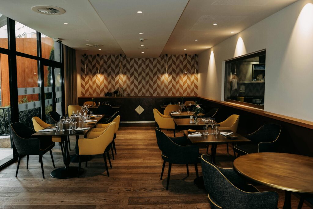 a picture of the inside of my restaurant